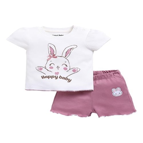 T-Shirt and Shorts Set for Baby Girls
