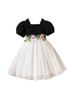 f2 Modal Short Sleeve Baby Girl Frock