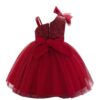 Sleeve Less Baby Knee Length Girl's Frock