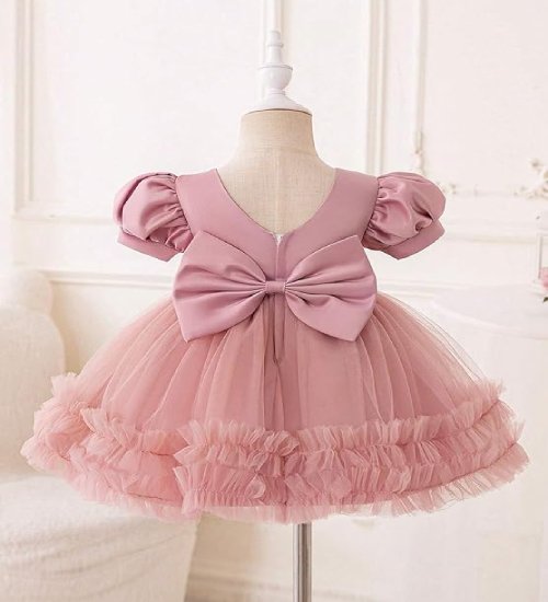 f77 Short Sleeve Girl Frock
