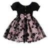 Baby Girl's Elegant and Sweet Mesh Splicing Dress for Party